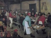 "Chłopskie wesele" Bruegel Starszy https://pl.wikipedia.org/wiki/Chłopskie_wesele